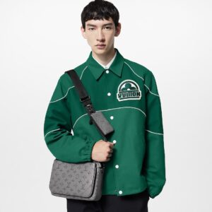 Alternative view of Louis Vuitton Trio Messenger Monogram Shadow By Virgil Abloh’s Grey For Men, Men's Bags, Shoulder And Crossbody Bags 9.8in/ 25cm LV