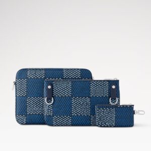 Alternative view of Louis Vuitton Trio Messenger Bag Blue For Men N40694 9.8in/ 25cm