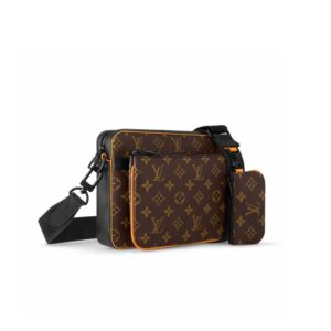 Alternative view of Louis Vuitton Trio Messenger Bag Brown For Men 9.8in/ 25cm M46694