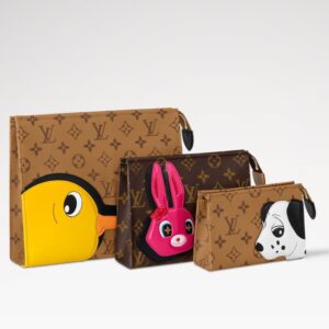 Alternative view of Louis Vuitton Trio Toilet Pouch Brown For Women M11254 9.8in/25cm