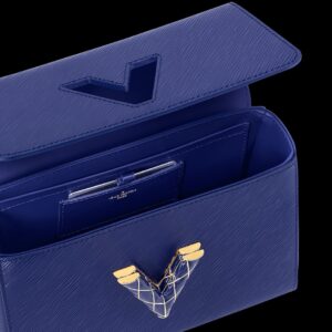 Alternative view of Louis Vuitton Twist MM Bag Blue For Women M23271- 23 Cm/ 9 Inches