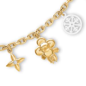 Alternative view of Louis Vuitton Vivienne Ice Skate Chain Bag Charm For Women M01440