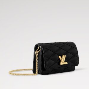 Alternative view of Louis Vuitton Wallet On Chain GO-14 Black For Women 7.9in/20cm M13139