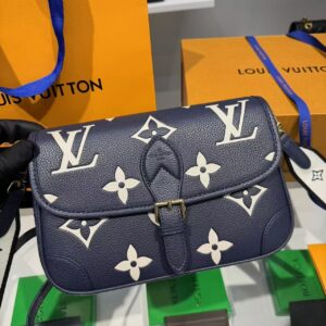 Alternative view of Louis Vuitton Diane Navy Blue For Women 9.4 Inches/ 24 Cm M47161