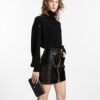 Louis Vuitton Pochette Felicie Shoulder Bag 8.3in/ 21cm Black Monogram Empreinte Gold Hardware For Women M82477 - Image 4