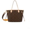 Louis Vuitton Neverfull Bandouliere Inside Out MM Tote Bag 12.2in 31cm Jaune Gold Hardware For Women M11947 - Image 3