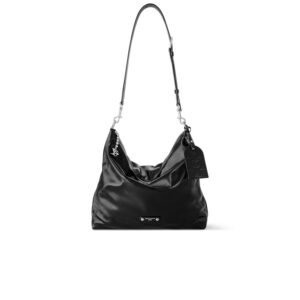 Louis Vuitton Vagabond Hobo Bag Black For Men 38cm/15in - M13986
