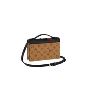Louis Vuitton LV Book Chain Wallet Brown For Women 7.9 in/ 20cm M81830