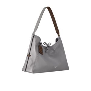 Alternative view of Louis Vuitton CarryAll Dark MM Shoulder Bag 39cm/ 15.4in Gris Trianon Silver Hardware For Women M12583