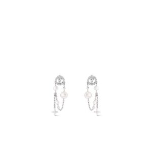 Louis Vuitton Midnight Pearl Earrings For Women - M02888