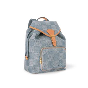Alternative view of Louis Vuitton Montsouris Backpack Denim For Men 32cm/12in N40708