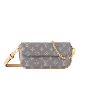 Louis Vuitton Wallet On Chain Ivy Trianon Grey For Women 24cm/9.3in - M12778