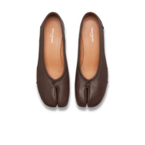 Maison Margiela Flats Tabi New Ballerina Brown For Women - S58WZ0128P6378T2358