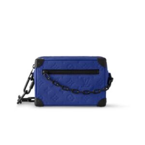 Louis Vuitton Mini Soft Trunk Blue For Men 18.5cm/ 7.3 in M82558