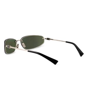 Alternative view of Miu Miu Sporty Sunglasses Blue To Purple Mirrored Lenses