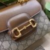 Gucci Horsebit 1955 Mini Bag Brown For Women, Women's Bags 8.7in/22cm GG ‎703848 9AAAJ 8563 - Image 8