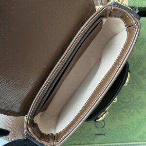 Alternative view of Gucci Horsebit 1955 Strap Wallet Brown For Women, Women's Bags 4.7in/12cm GG ‎699760 HUHHG 8565