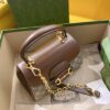 Gucci Horsebit 1955 Mini Bag Brown For Women, Women's Bags 8.7in/22cm GG ‎703848 9AAAJ 8563 - Image 7