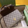 Gucci Horsebit 1955 Mini Bag Brown For Women, Women's Bags 8.7in/22cm GG ‎703848 9AAAJ 8563 - Image 5