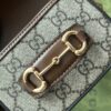 Gucci Horsebit 1955 Strap Wallet Brown For Women, Women's Bags 4.7in/12cm GG 699760 HUHHG 8565 - Image 9