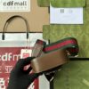 Gucci Horsebit 1955 Strap Wallet Brown For Women, Women's Bags 4.7in/12cm GG 699760 HUHHG 8565 - Image 8