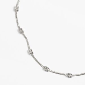 Alternative view of Chanel Necklace Silver For Women ABE254 B18058 NZS81