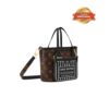 Louis Vuitton Neverfull Bandouliere Inside Out BB Tote Bag 10.4in/ 26cm Black Gold Hardware For Women M12099 - Image 7
