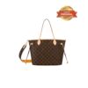 Louis Vuitton Neverfull Bandouliere Inside Out MM Tote Bag 12.2in/ 31cm Jaune Gold Hardware For Women M11947 - Image 3