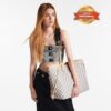 Louis Vuitton Neverfull GM Tote Bag 15.4in/ 39cm Beige Damier Azur Gold Hardware For Women N40602 - Image 2