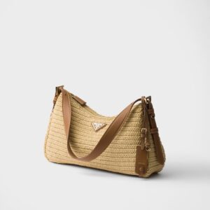 Alternative view of Prada Small Aimée Large Bag Natural For Women 34cm/13in - 1BC247_2MG3_F0018_V_OOO