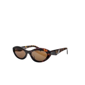 Prada Cat Eyes Sunglasses Tortoiseshell With Gold Prada Millano Logo