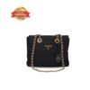 Prada Re-Edition 1995 Chaîne Re-Nylon Tote Bag Black For Women 25cm/9.8in 1BG468_2AOS_F0002_V_COO