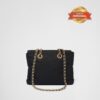 Prada Re-Edition 1995 Chaîne Re-Nylon Tote Bag Black For Women 25cm/9.8in 1BG468_2AOS_F0002_V_COO - Image 3