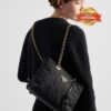 Prada Re-Edition 1995 Chaîne Re-Nylon Tote Bag Black For Women 25cm/9.8in 1BG468_2AOS_F0002_V_COO - Image 8