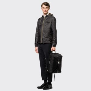 Alternative view of Prada Re-Nylon And Leather Backpack Black For Men 11.4in/29cm 2VZ028_2DMG_F0002_V_OOO