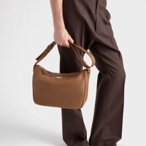Alternative view of Prada Leather Shoulder Bag Cognac For Men 30cm/12in - 2VH182_2BBE_F0046_V_DOF