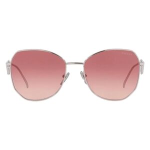 Alternative view of Prada Sunglasses With Triangle Logo Silver For Women