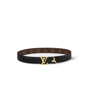 Louis Vuitton Pretty LV 30mm Reversible Belt Black For Women M0699W