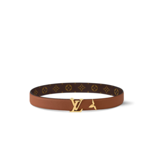 Louis Vuitton Pretty LV 30mm Reversible Belt Tan For Women M4199W