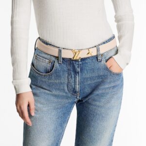 Alternative view of Louis Vuitton Pretty LV 30mm Reversible Belt Beige For Women M8233W