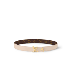 Louis Vuitton Pretty LV 30mm Reversible Belt Beige For Women M8233W