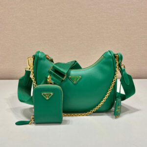 Alternative view of Prada Re-Edition 2005 Saffiano Bag In Green For Women 8.6 in/ 22 cm 1BH204_NZV_F0PCL_V_V2M