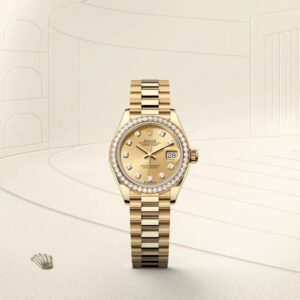Alternative view of Rolex Lady-Datejust Watch Gold Toned Champagne Dial 28mm For Women M279138RBR-0023