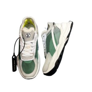 Louis Vuitton Run 55 Sneaker Green For Men