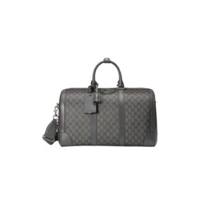 Gucci Savoy Small Duffle Bag Grey 17.7 in/45 cm ‎724642 UULHK 8576