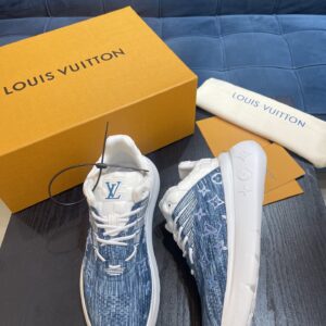 Alternative view of Louis Vuitton Show Up Sneaker Blue For Men 1AA48E
