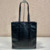 Small Antiqued Nappa Tote Bag In Black For Women 12.9 in/ 33cm 1BG459_UVL_F0002_V_OOO - Image 6