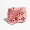 Chanel Shopping Small Tote Bag 12.5in/ 32cm Pink Gold Hardware For Women AS4714 B15546 NW425 - Image 4