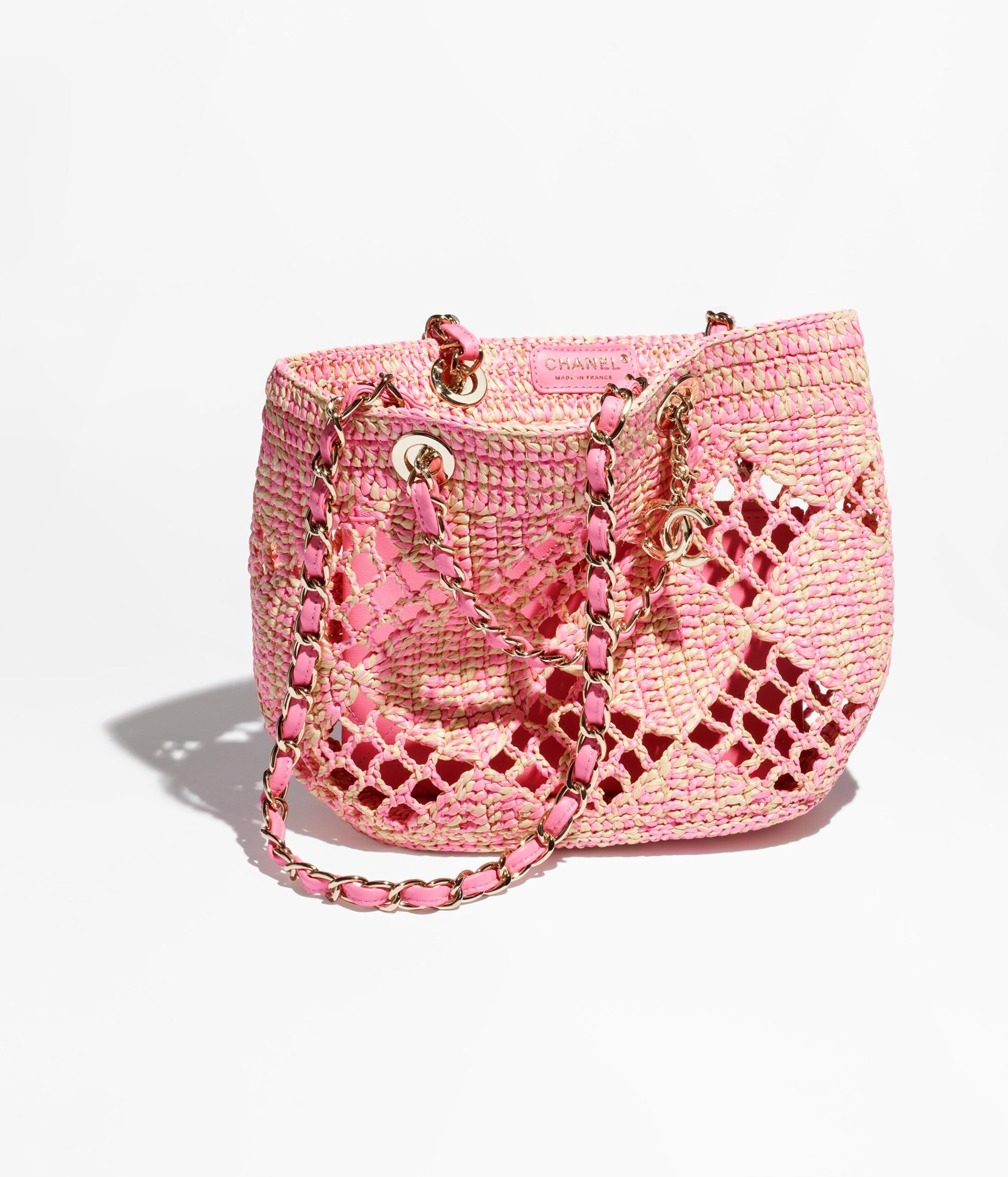 Chanel Shopping Small Tote Bag 12.5in/ 32cm Pink Gold Hardware For Women AS4714 B15546 NW425 - Image 4