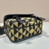 Prada Symbole Embroidered Fabric Bag In Beige For Women 8.6 in/ 22 cm 2VD034_2FKL_F0Y30_V_XOP - Image 6